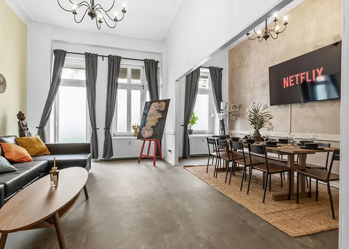 Im Samariterviertel - 120qm Apartman Berlin